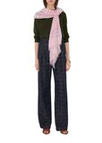 Wide Check Wool Scarf, , hi-res