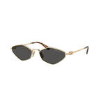 Logo Sunglasses 0MU 56ZS - Grey Gradient