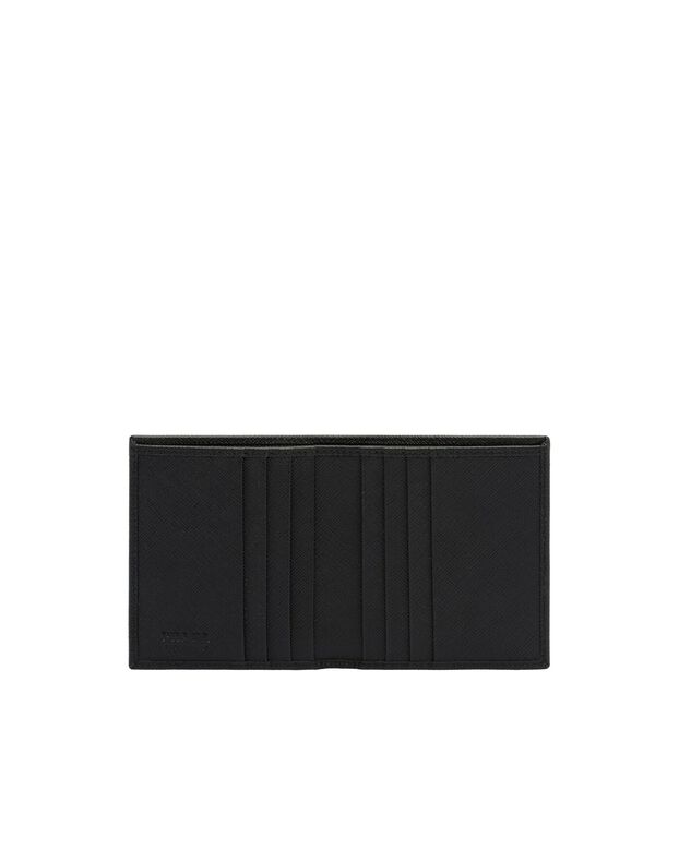 Saffiano leather wallet, , hi-res