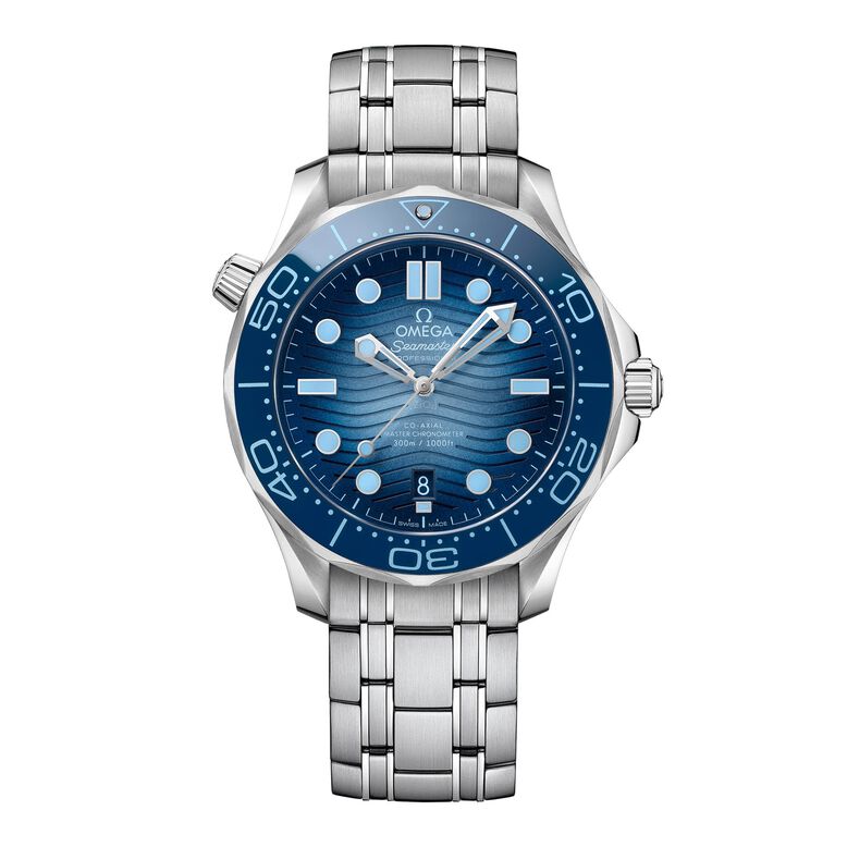 Seamaster Diver 300M Co-Axial Master Chronometer 42mm Summer Blue, , hi-res