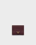 Saffiano Leather card holder, , hi-res