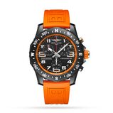 Endurance Pro 44mm Orange Rubber Strap Watch, , hi-res