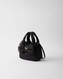 Padded Re-Nylon mini-bag with bow, , hi-res
