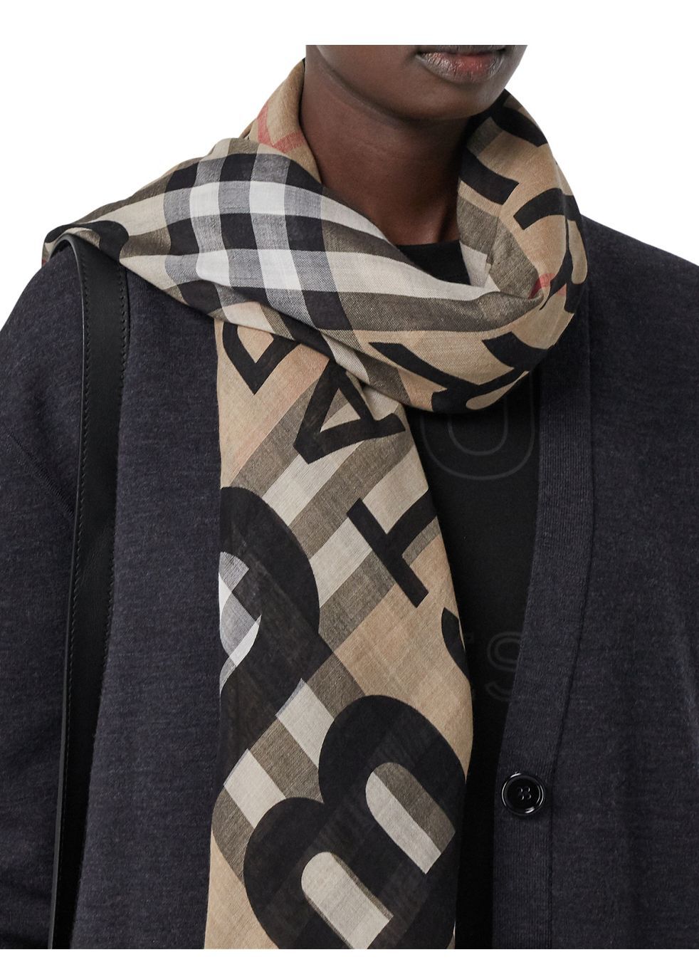 Burberry Montage Print Wool Silk Large Square Scarf Hats & Scarves |  Heathrow Boutique