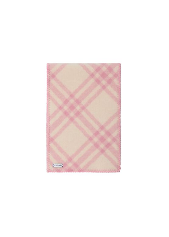 Check Wool Scarf, , hi-res