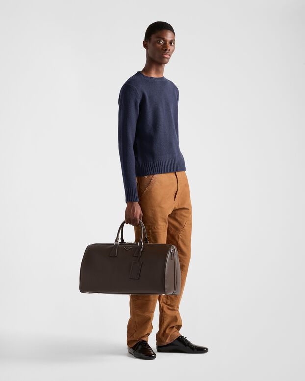 Saffiano Leather Travel Bag, , hi-res