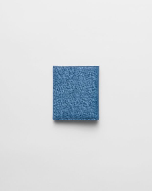 Saffiano leather wallet, , hi-res