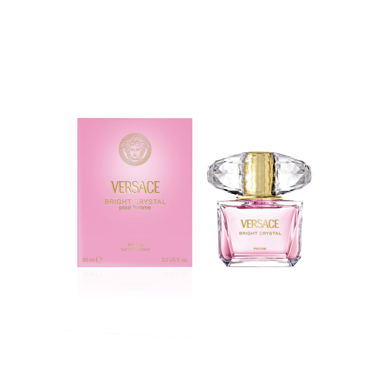 新品VERSACE BRIGHT CRYSTAL 90ml Versace Bright Crystal Parfum 90ml. Buy Now Pay Later, Official