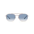 0RB3707 - Rose Gold-Clear Gradient Blue