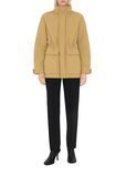 Check Hood Quilted Nylon Jacket, , hi-res