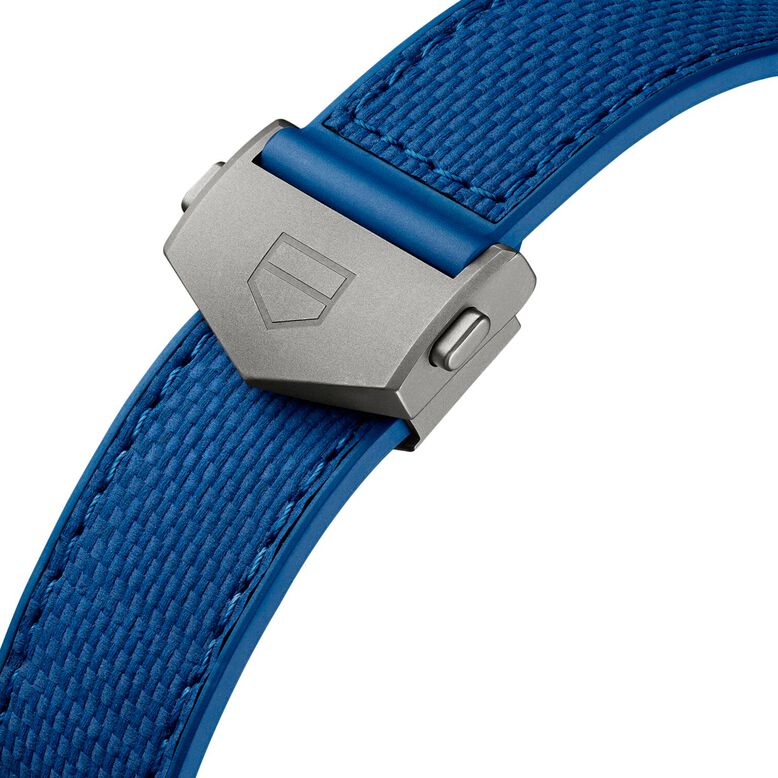 Monaco Chronograph 39mm Mens Watch Titanium Blue, , hi-res