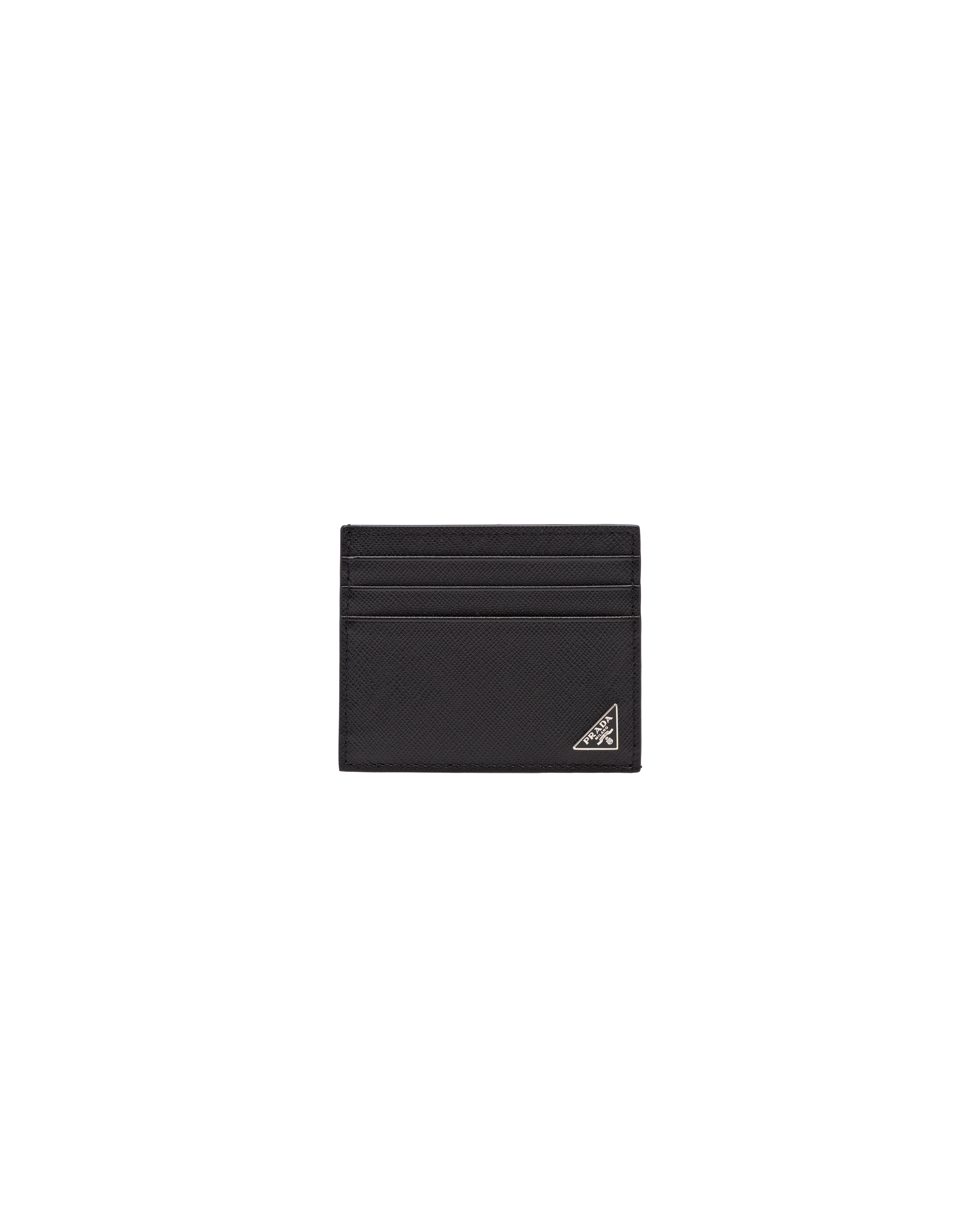 Prada Saffiano leather card holder Wallets | Heathrow Boutique