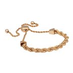 Twine Toggle Bracelet   - Gold
