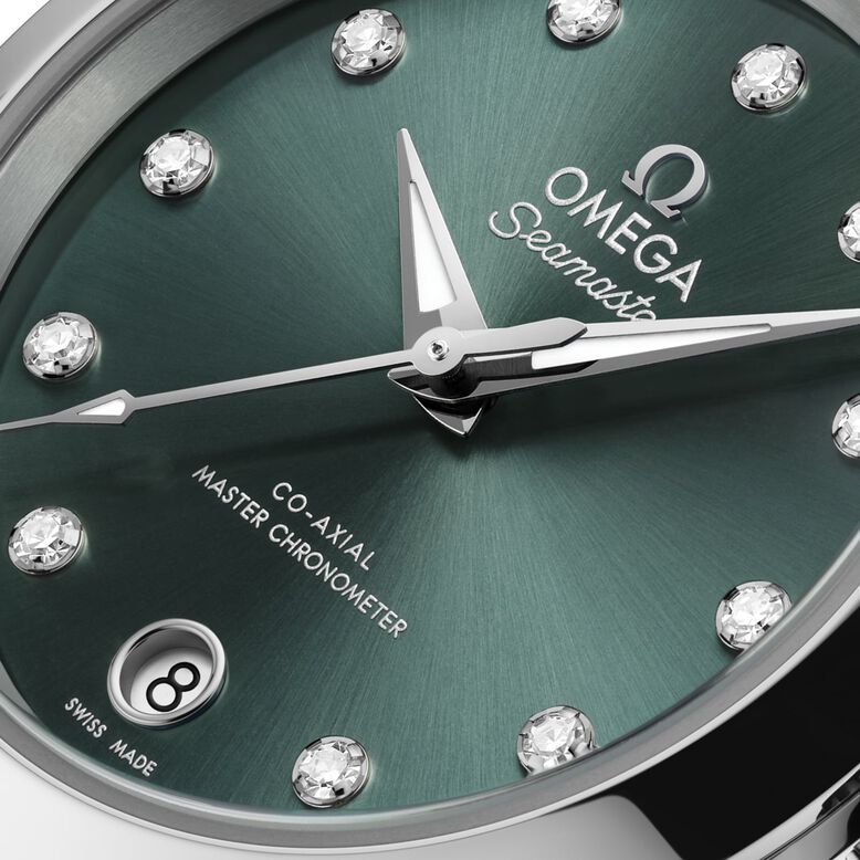 Seamaster Aqua Terra 30mm Ladies Watch Green, , hi-res