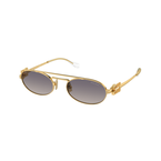 Sunglasses 0MU 54ZS - 5AK30C Grad Blue Mirror Silver Int