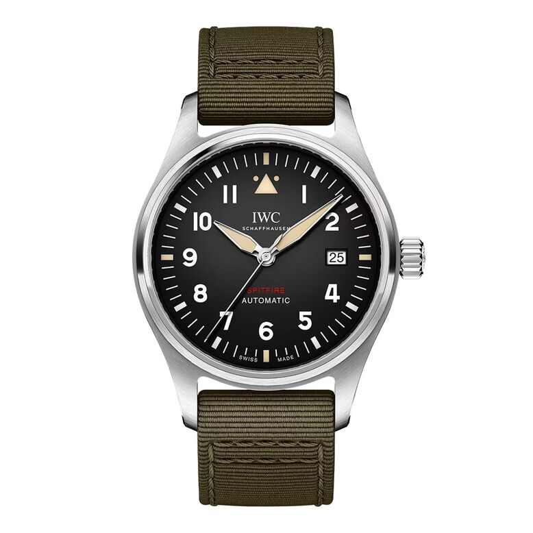 Pilot Automatic Spitfire 39mm Mens Watch Black, , hi-res