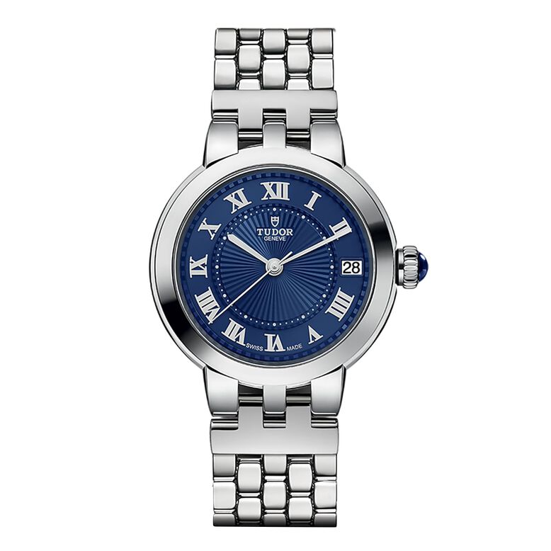Clair de Rose 34mm steel case blue dial, , hi-res