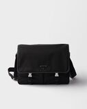 Re-Nylon and Saffiano leather shoulder bag, , hi-res