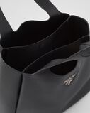 Large leather tote, , hi-res