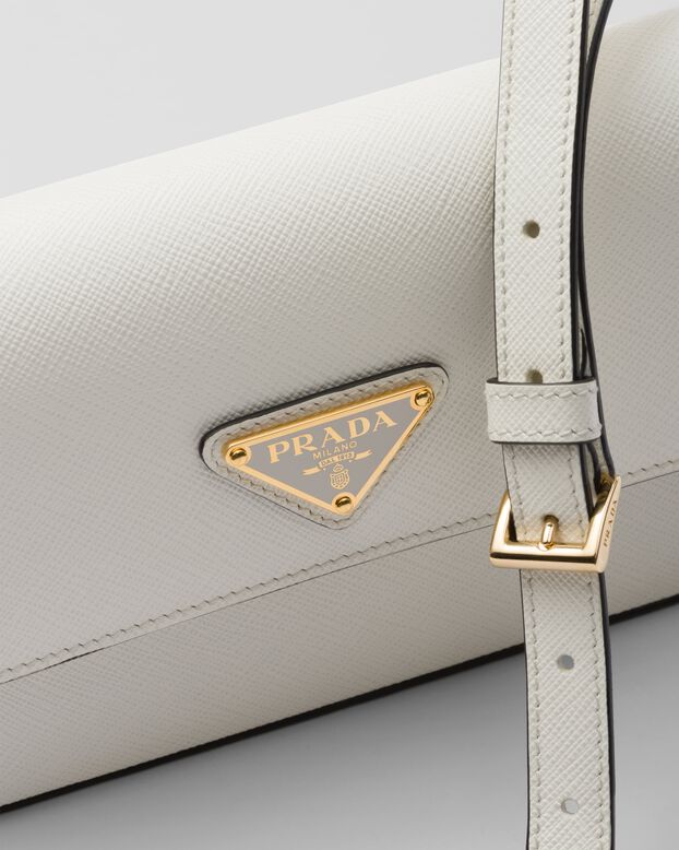 Saffiano leather mini-bag, , hi-res