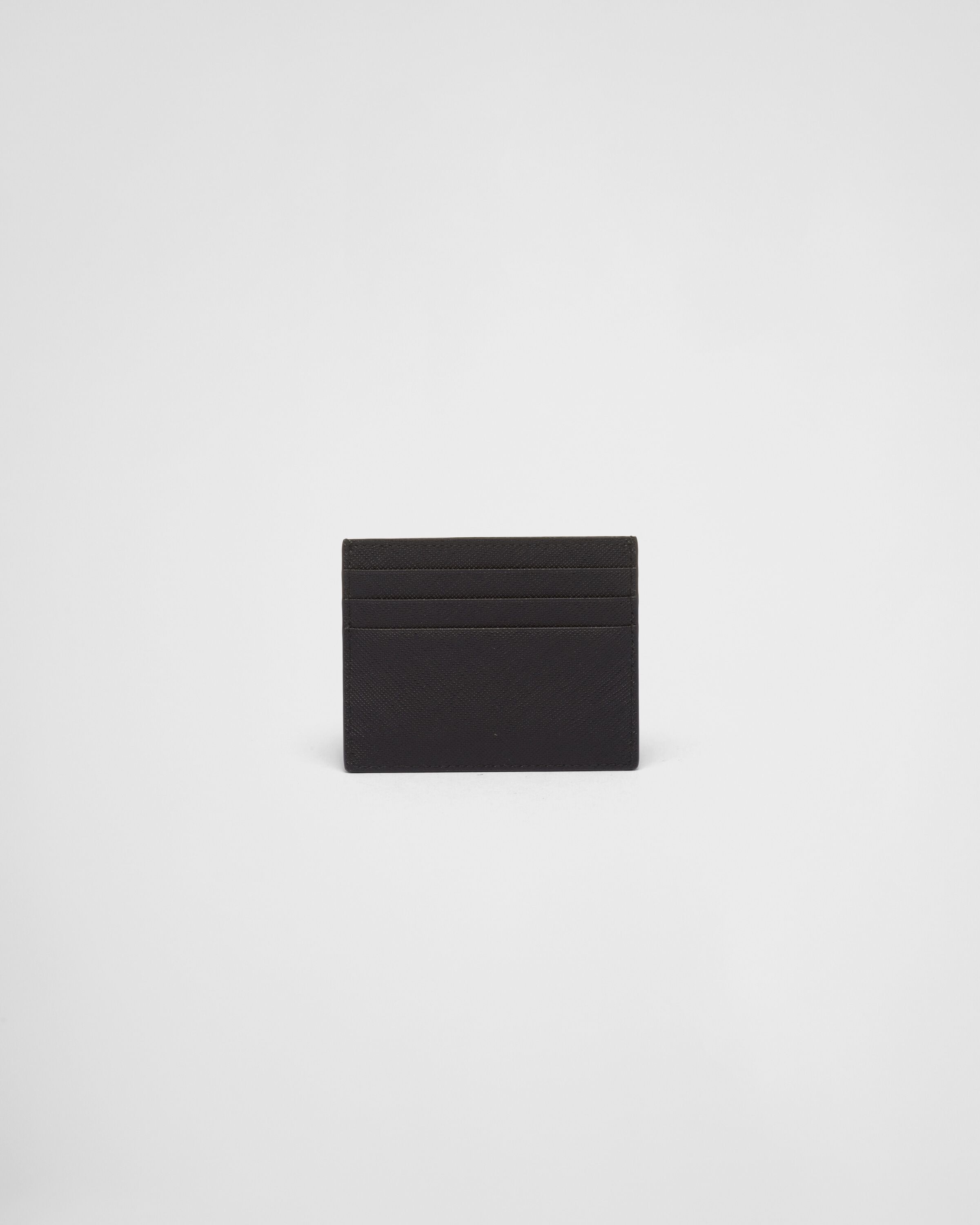 Prada Saffiano Leather Card Holder Purses Pouches Heathrow Reserve Collect