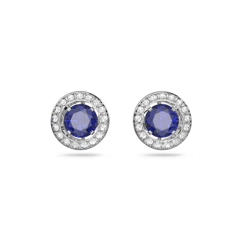 Sparkling Dc Lady Earrings Rhd Blue, , hi-res