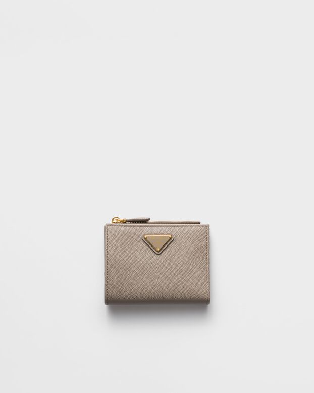 Small Saffiano leather wallet, , hi-res