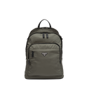 Re-Nylon and Saffiano leather backpack, , hi-res