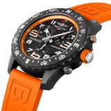 Endurance Pro 44mm Orange Rubber Strap Watch, , hi-res
