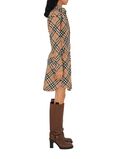 Check Cotton Shirt Dress, , hi-res
