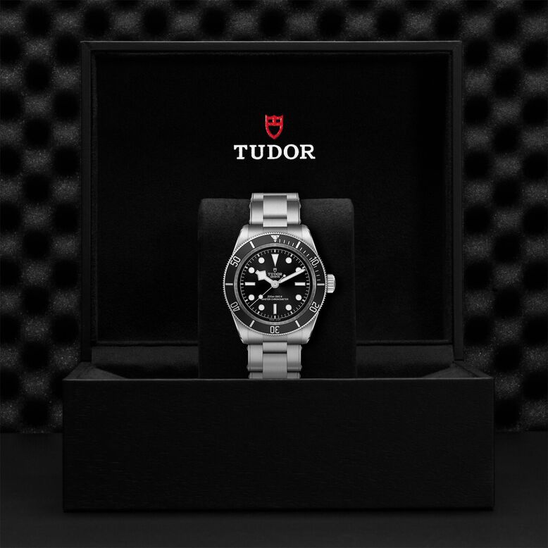 Black Bay 41mm steel case steel bracelet, , hi-res