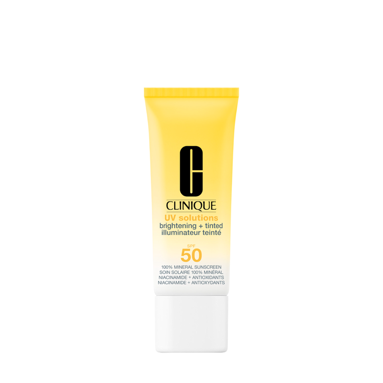Sun Care UV Solutions Brightening + Tinted Sunscreen, , hi-res