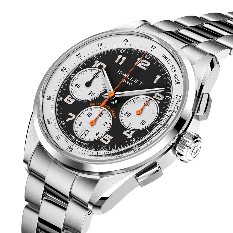 Multichron Sport Chronograph Automatic 41mm Unisex Watch Black Dial, , hi-res