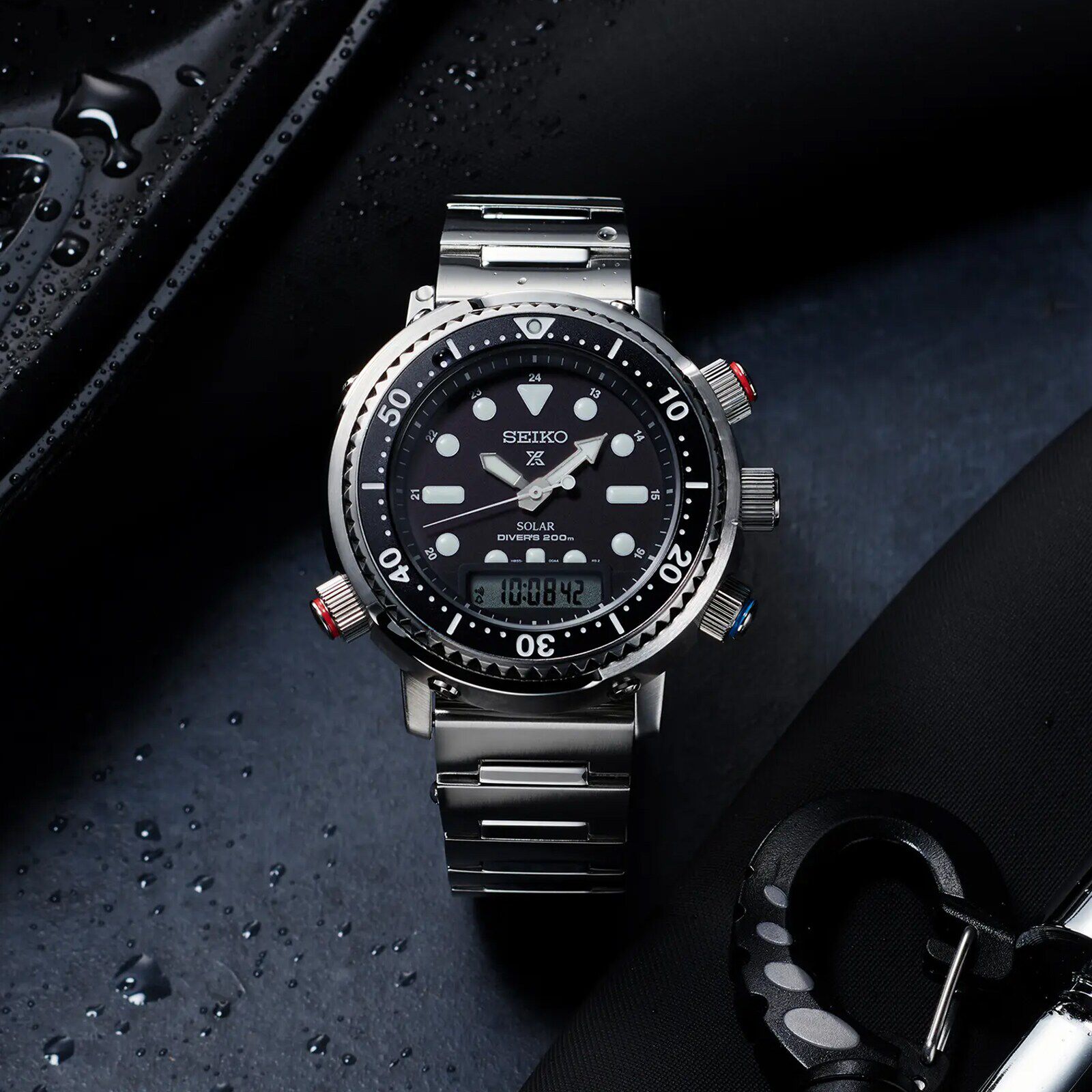 Solar Arnie Hybrid Diver s 40th Anniversary 47mm Mens Watch Fine