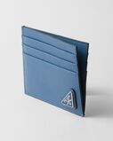 Saffiano leather card holder, , hi-res