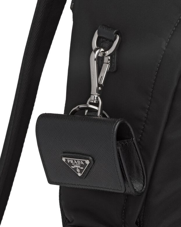 Saffiano leather headphone case, , hi-res