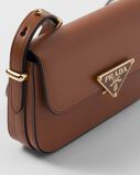 Leather shoulder bag, , hi-res