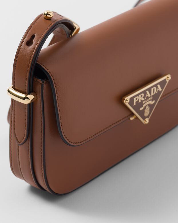 Leather shoulder bag, , hi-res