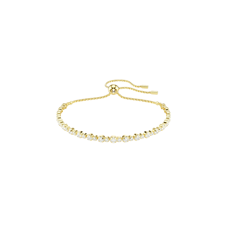 Matrix Bracelet Crystal Gold Plated, , hi-res
