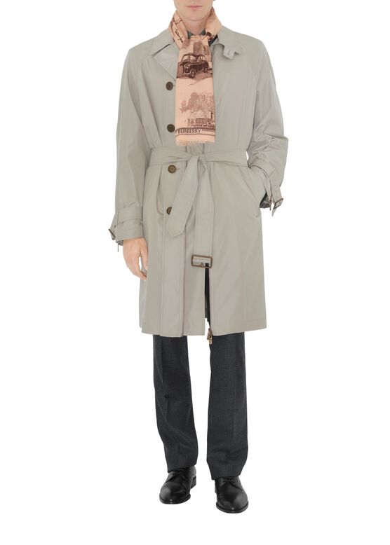 London Landmarks Wool Silk Scarf, , hi-res