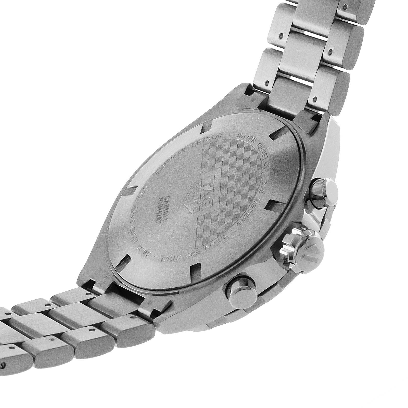 Men's swiss chronograph formula 1 stainless sales steel bracelet watch 43mm