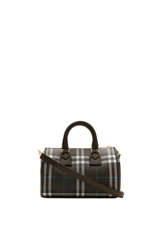 Mini Check Bowling Bag​, , hi-res