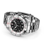 Flying Officer Chronograph Automatic 40mm Unisex Watch Black Dial, , hi-res