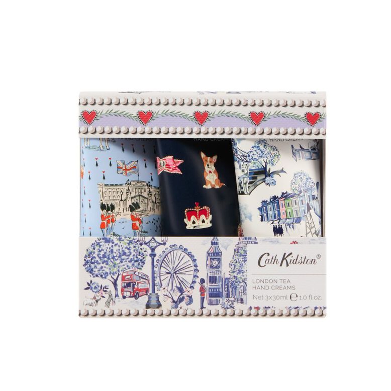 London Toile Hand Cream Trio, , hi-res
