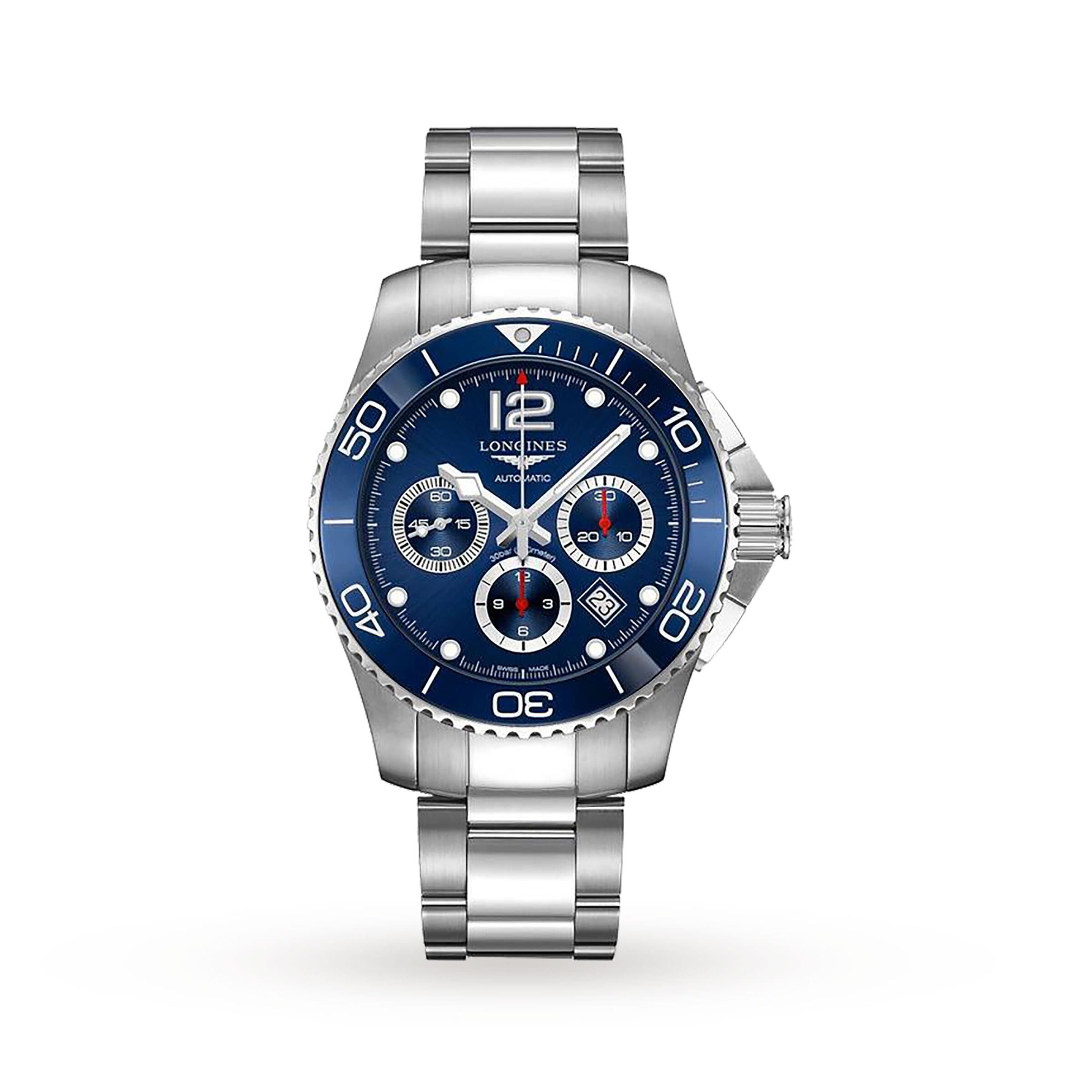 Longines hydroconquest automatic chronograph 43mm store