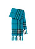 Check Mohair Wool Scarf, , hi-res