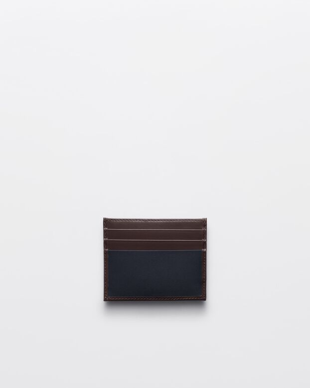 Prada Speedrock Re-Nylon and leather card holder, , hi-res