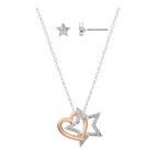 Wish Upon A Star Earring and Pendant Set