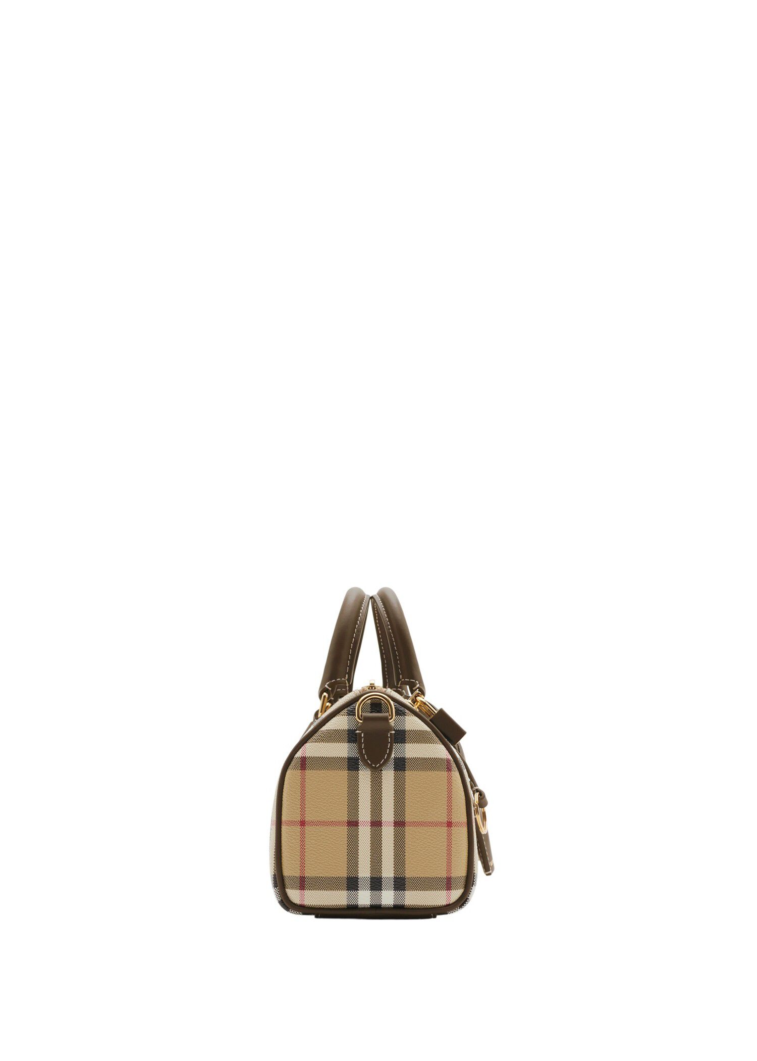 Burberry Mini Check Bowling Bag Women Heathrow Reserve Collect