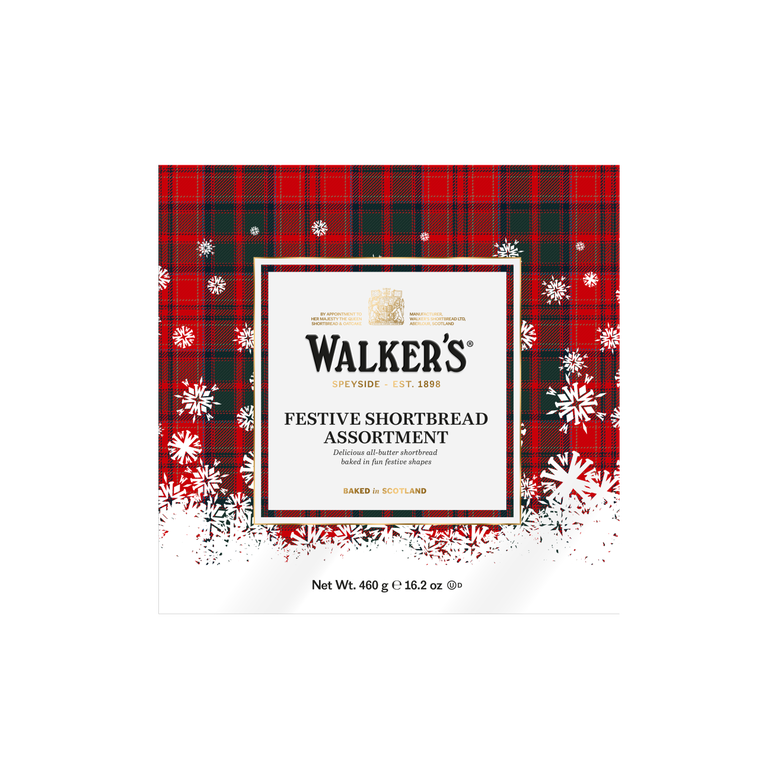 Shortbread Festive Assorted Shapes Gift Box, , hi-res